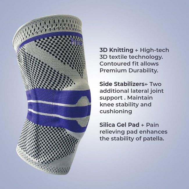 Knee Support With Patella Gel Pad